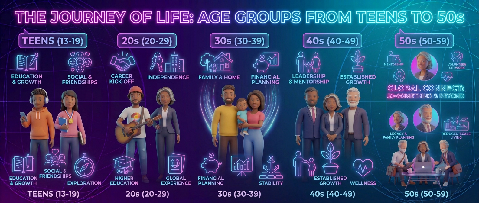 age groups chat
